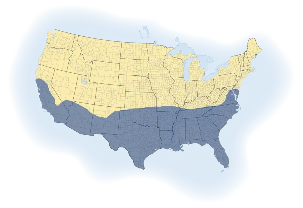 Celebration Bermudagrass Grass Map